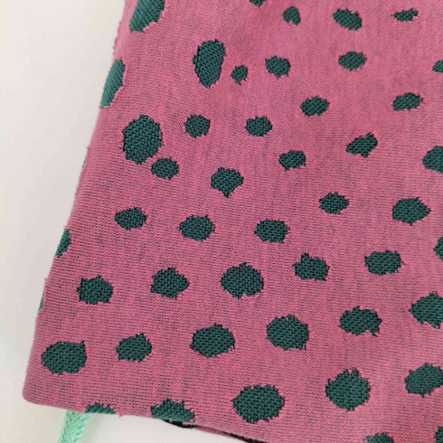 isecai EGG STRING BEANIE MINT PINK レディース
