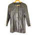 CLASSY ラムレザー ノーカラーコート レディース JPN:M