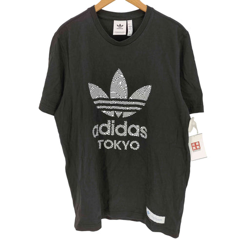 アディダスオリジナルス adidas Originals TOKYO トレフォイルロゴ S/S クルーネック Tシャツ メンズ 2XO