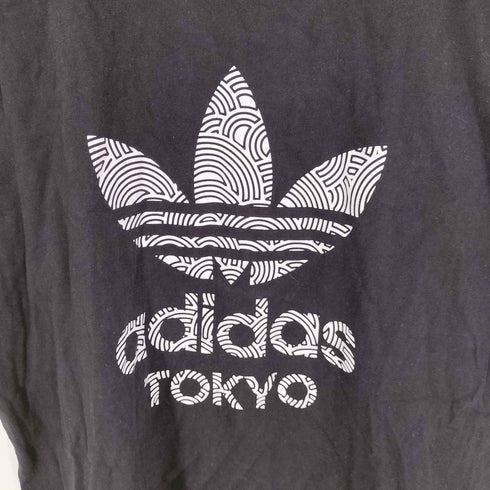 アディダスオリジナルス adidas Originals TOKYO トレフォイルロゴ S/S クルーネック Tシャツ メンズ 2XO