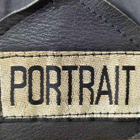 PORTRAIT 裏地キルティング レザー ダブルライダースジャケット メンズ JPN:44