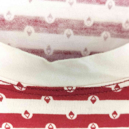 ルイヴィトン LOUIS VUITTON ダイヤ ボーダー柄 ロゴプリント ポケット 半袖 カットソー メンズ S