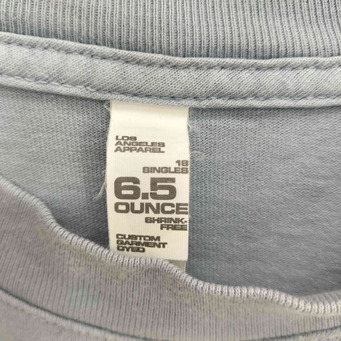 ロサンゼルスアパレル Los Angeles Apparel USA製 ヘビーウェイト S/S クルーネック Tシャツ メンズ import:L