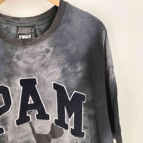 パム PAM Perks And Mini フェルト ロゴパッチ S/S クルーネック Tシャツ メンズ import:M