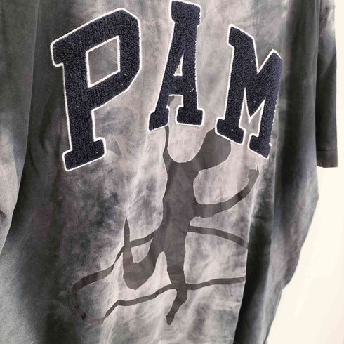 パム PAM Perks And Mini フェルト ロゴパッチ S/S クルーネック Tシャツ メンズ import:M