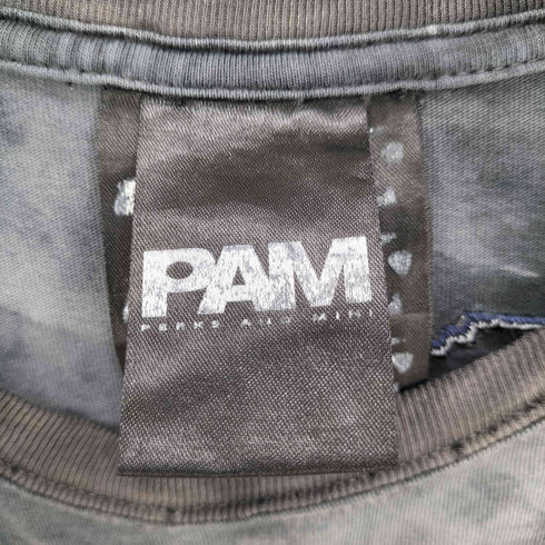 パム PAM Perks And Mini フェルト ロゴパッチ S/S クルーネック Tシャツ メンズ import:M