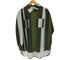 アメリ AMERI BLURRED STRIPE OVER SHIRT 袖スリット ストライプオーバーシャツ レディース F