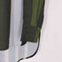 アメリ AMERI BLURRED STRIPE OVER SHIRT 袖スリット ストライプオーバーシャツ レディース F