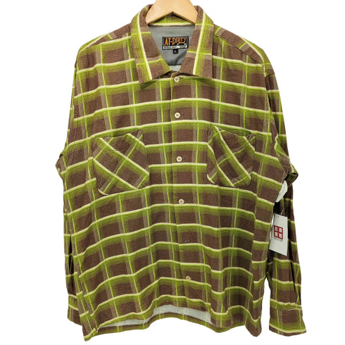 AT-DIRTY チェック フランネルシャツ メンズ XL