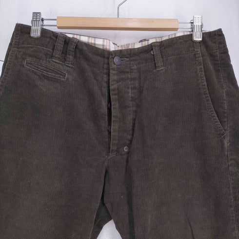 アナクロノーム Anachronorm コーデュロイ ボタンフライ パンツ メンズ US:34-35