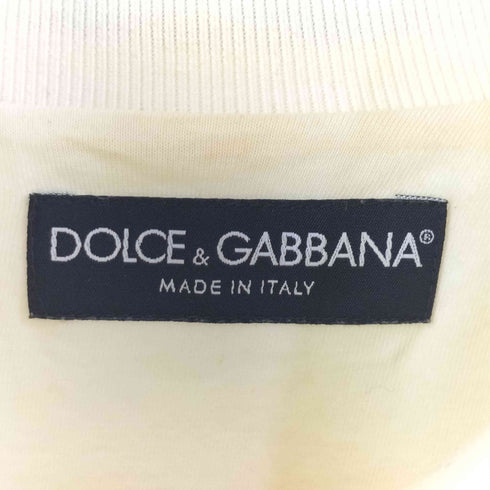 ドルチェアンドガッバーナ DOLCE&GABBANA ジムコレクション イタリアロゴワッペン ナイロンジャケット メンズ 48