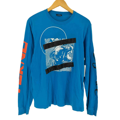 ディーゼル DIESEL グラフィックプリント 長袖 Tシャツ メンズ