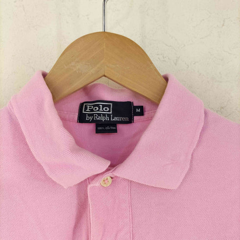 ポロバイラルフローレン Polo by RALPH LAUREN 90S コットン 半袖 ポロシャツ メンズ M