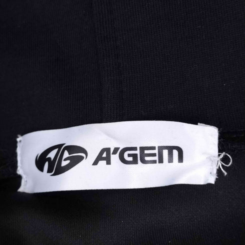 エージェム Agem ダブルジップ レイヤードジップップパーカー メンズ