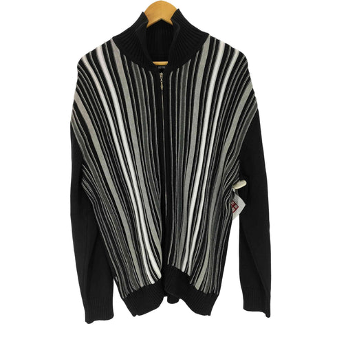 ファッキンオーサム FUCKING AWESOME MONO MULTI STRIPE ZIP CARDIGAN モノ マルチ ストライプ ジップ カーディガン メンズ M
