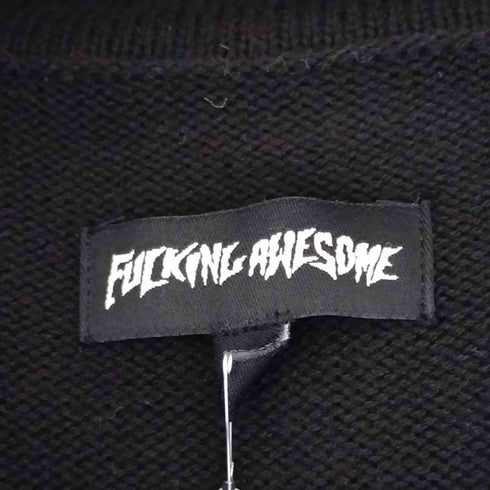 ファッキンオーサム FUCKING AWESOME MONO MULTI STRIPE ZIP CARDIGAN モノ マルチ ストライプ ジップ カーディガン メンズ M