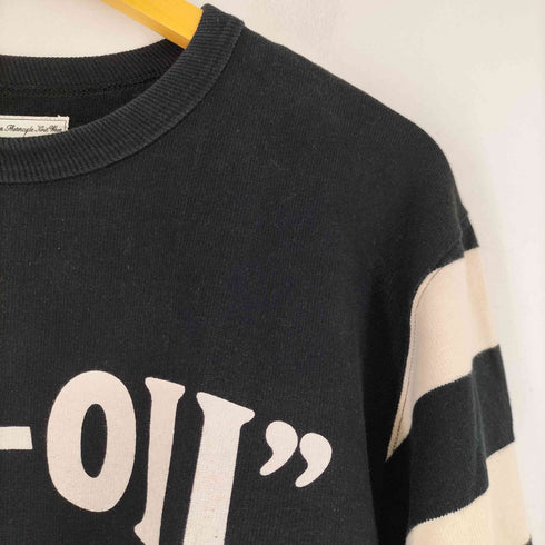 WEST RIDE CYCLE TOGS ボーダー コットンスウェット メンズ US:40