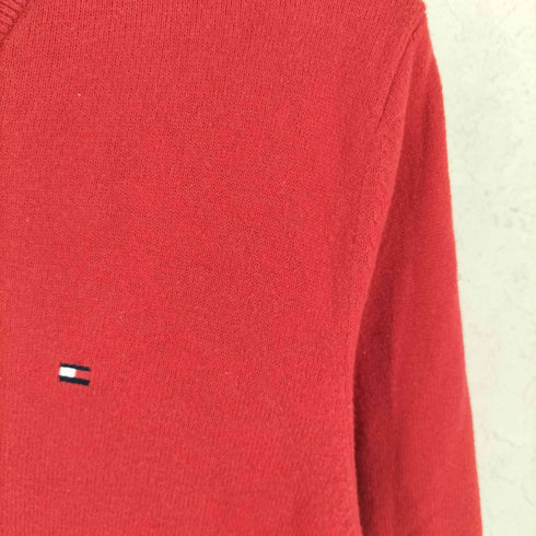 トミーヒルフィガー TOMMY HILFIGER コットン Vネック ニット メンズ M