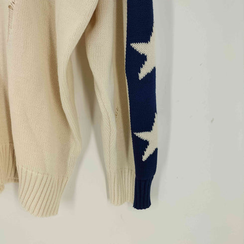 マハグリッド mahagrid STAR CRASH KNIT CREWNECK スタークラッシュニットクルーネック メンズ M
