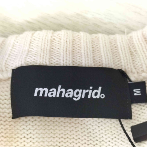 マハグリッド mahagrid STAR CRASH KNIT CREWNECK スタークラッシュニットクルーネック メンズ M