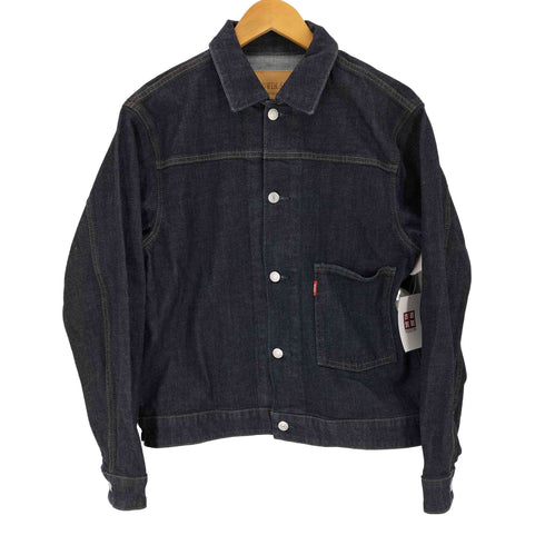 エドウィン EDWIN 503 ストレッチデニムジャケット インディゴ トラッカージャケット メンズ S