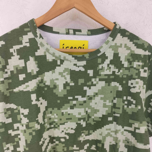 isecai イセカイ 26ss 1st BELL DINO CAMO TEE ベル ダイノ カモ Tシャツ メンズ 3
