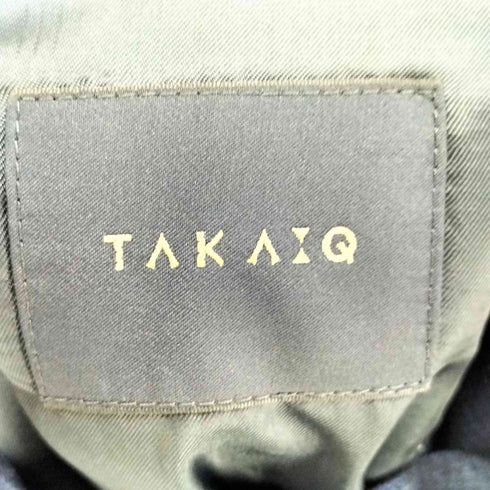 タカキュー TAKA Q 背抜き 2B テーラードジャケット メンズ AB7
