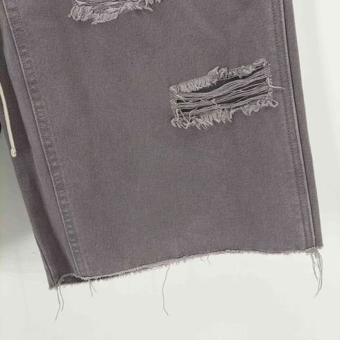 ダンケシェーン Danke Schon 25SS DAMAGE DUCK WKNEE SHORTS ダメージ加工ダックダブルニーショーツ メンズ L