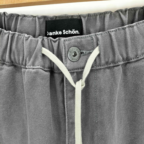 ダンケシェーン Danke Schon 25SS DAMAGE DUCK WKNEE SHORTS ダメージ加工ダックダブルニーショーツ メンズ L