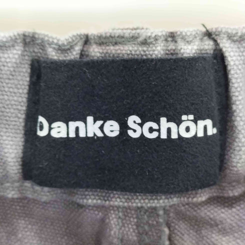 ダンケシェーン Danke Schon 25SS DAMAGE DUCK WKNEE SHORTS ダメージ加工ダックダブルニーショーツ メンズ L