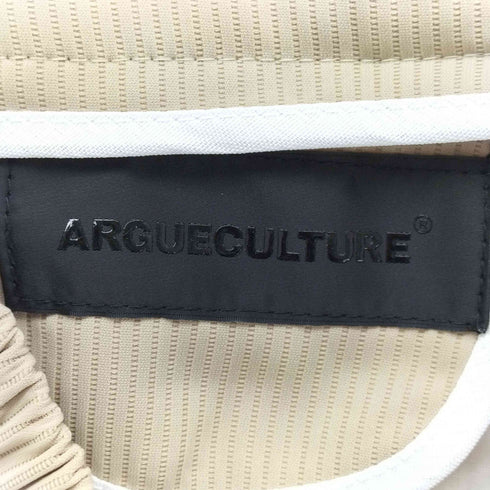 ARGUECULTURE アーギューカルチャー ストライプ ワイド パンツ メンズ L