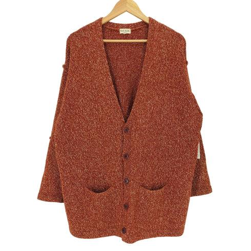 ポールスミス Paul Smith シルク混 メランジ ウール ニット カーディガン メンズ import:M