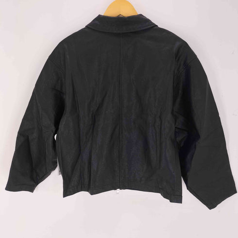 フェイクレザー ジャケット レディース JPN:M