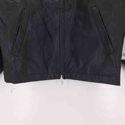 フェイクレザー ジャケット レディース JPN:M