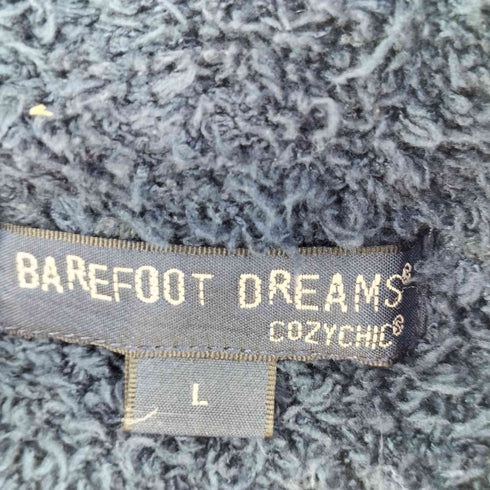 ベアフットドリームス BAREFOOT DREAMS ショールカラー ボーダー カーディガン メンズ L