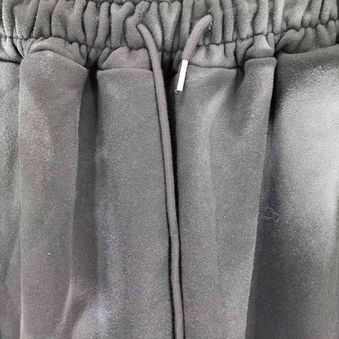 アリュール ARULE スプレー加工 スウェット ワイド カーゴパンツ メンズ
