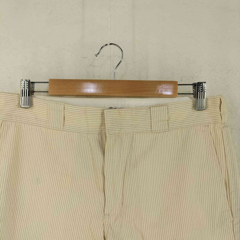 ビューティーアンドユースユナイテッドアローズ BEAUTY & YOUTH UNITED ARROWS コットンポリ ストライプ ストレート パンツ メンズ