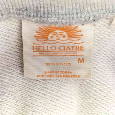 CIATRE HELLO SUNRISE クルーネック スウェット レディース JPN:M
