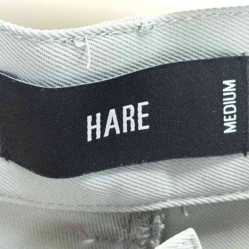 ハレ HARE ダブルニー ワイドストレートパンツ メンズ M