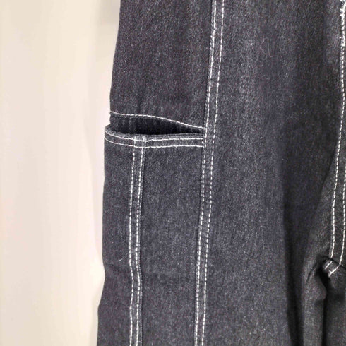 Aelina アイレナ ノースリーブ デニムセットアップ レディース M