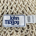 ジョンモロイ John Molloy カシミヤ混 ウール メッシュ ニット マフラー レディース