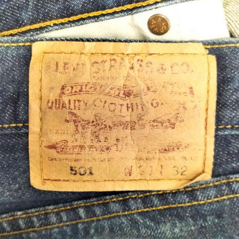 リーバイス Levis 00S USA製 ボタン裏553 501 デニムパンツ メンズ W30 L32