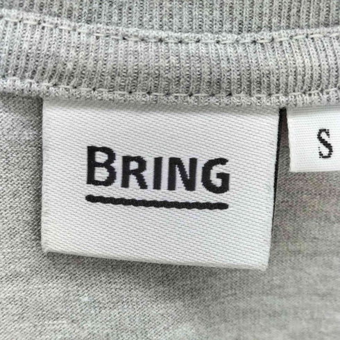 BRING ブリング 両面プリント 半袖 Tシャツ メンズ S