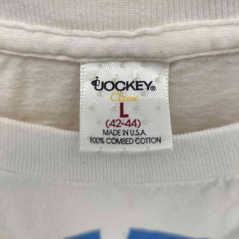 JOCKEYボディ USA製 90S バンド アーティストプリント S/S クルーネック Tシャツ メンズ import:L
