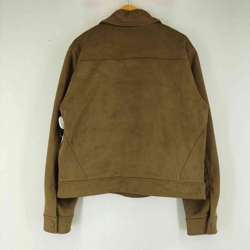 ザラ ZARA フェイクスエード レギュラーフィットジャケット メンズ import:XL