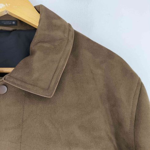 ザラ ZARA フェイクスエード レギュラーフィットジャケット メンズ import:XL