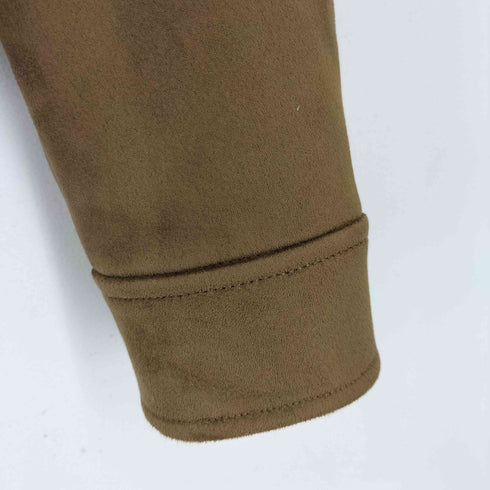 ザラ ZARA フェイクスエード レギュラーフィットジャケット メンズ import:XL