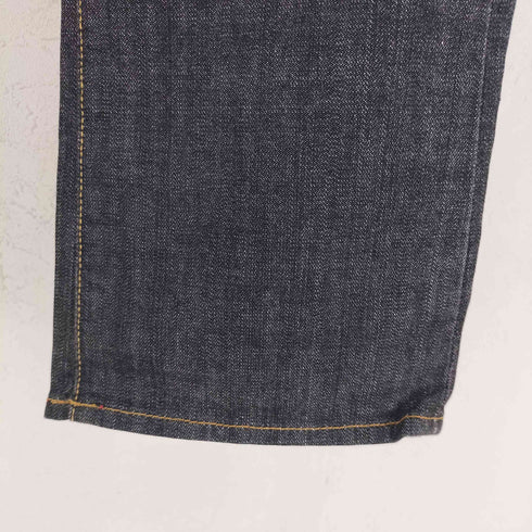 バナナリパブリック BANANA REPUBLIC ジップデザイン ダメージ加工 フレア デニム パンツ Y2K メンズ 31