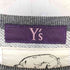 ワイズ Ys beanxious ビーアンキシャス レオパード フロッキープリント 前V スウェット メンズ