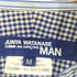 ジュンヤワタナベコムデギャルソンマン JUNYA WATANABE COMME des GARCONS MAN AD2018 PATCHWORK CAMO SHIRT パッチワーク ストライプ カモ 切替 長袖シャツ メンズ M